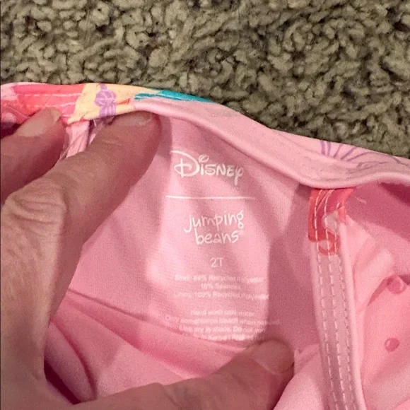 Pink Mermaid Kids Swimsuit - Picture 6 of 6